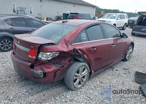 2016 Chevrolet Cruze Limited Ltz Auto из США, поврежденный, VIN 1G1PG5SB3G7108225